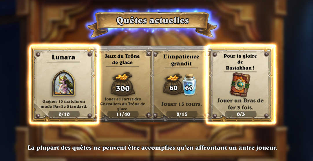 La quête événementielle Pour la gloire de Rastakhan