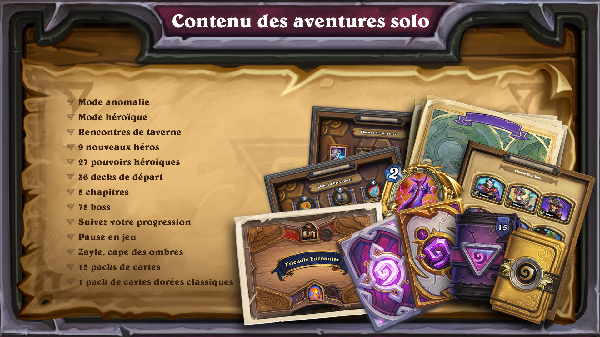 Contenu de la première aventure solo de l'année du Dragon