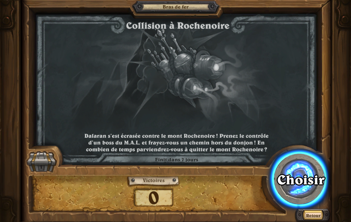 Bras de fer de la semaine : Collision à Rochenoire