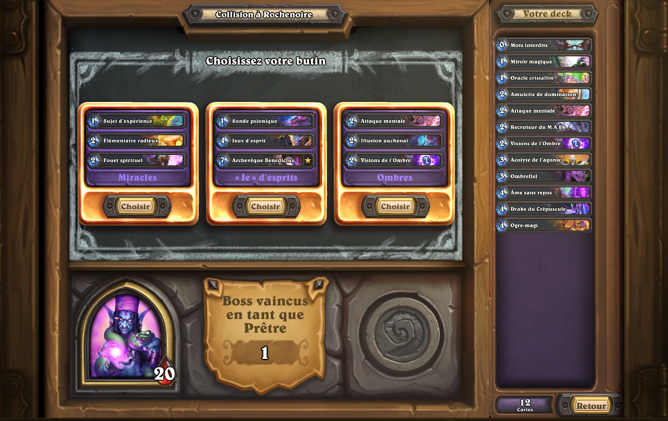 Choisissez des cartes