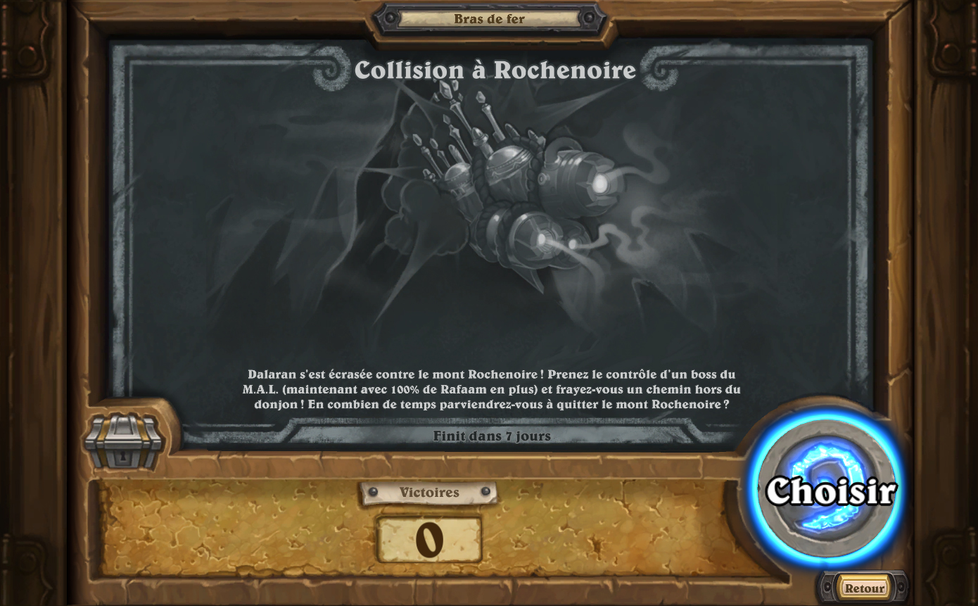 Bras de fer de la semaine : Collision à Rochenoire