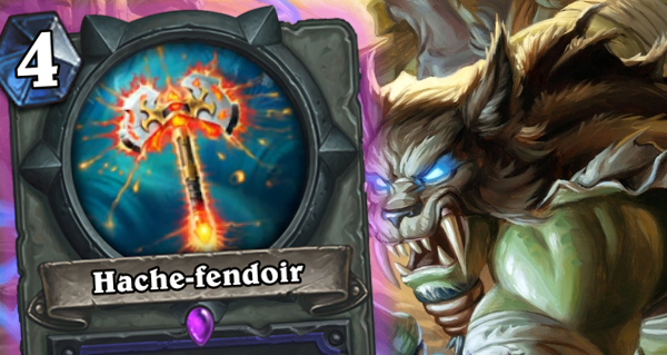 hache-fendoir : nouvelle arme epique pour chaman