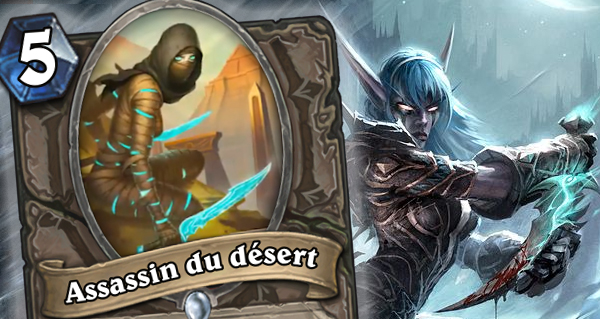 assassin du desert : nouvelle carte neutre avec camouflage et reincarnation