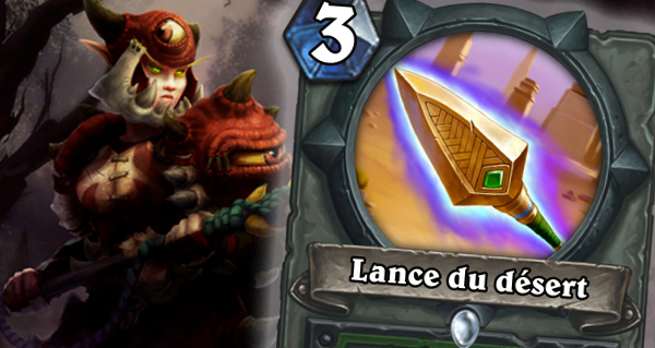 lance du desert : la nouvelle arme commune pour chasseur avec ruee