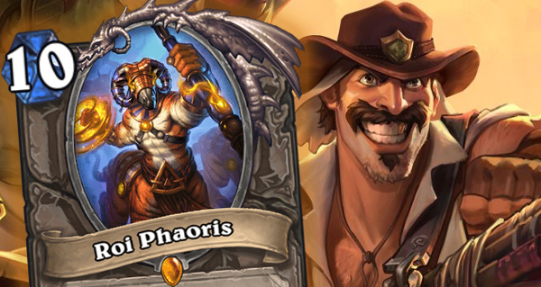 roi pharaon : nouvelle carte legendaire neutre d'uldum