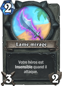 Lames mirage- Pouvoir héroïque Hearthstone