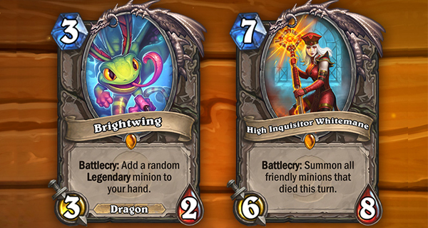 hearthstone : 8 nouvelles cartes classiques bientot disponibles !