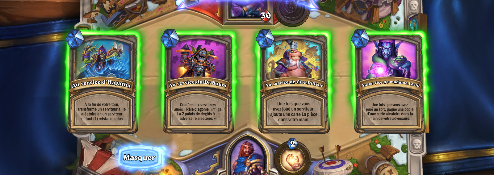 Faites serment d'allégeance à l'un des 4 personnages de la Légion du M.A.L