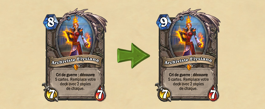 Modification à venir le 22 mai pour Archiviste Elysiana