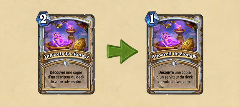 Équilibrage de Appareil de clonage prévu le 3 juin 2019