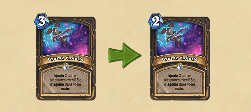 Équilibrage de Brume violette prévu le 3 juin 2019