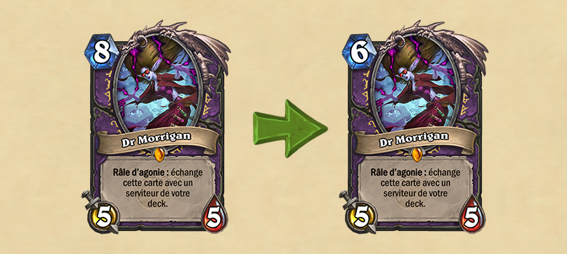 Équilibrage de Dr Morrigan prévu le 3 juin 2019