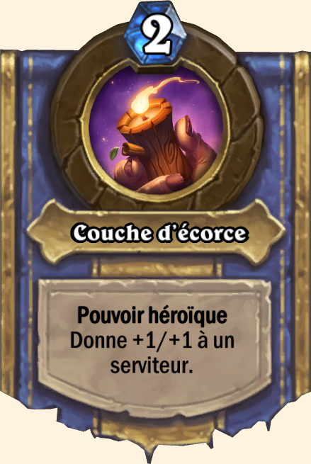Pouvoir héroïque Couche d'écorce