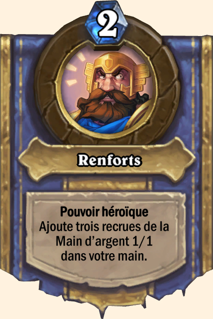 Pouvoir héroïque Renforts