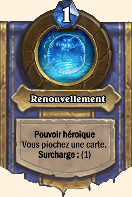 Pouvoir héroïque Renouvellement