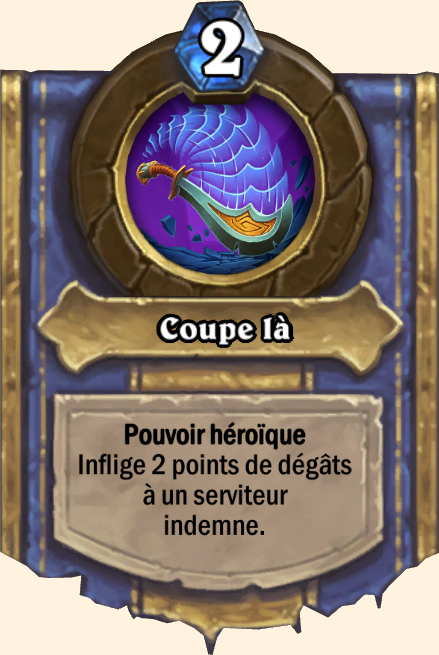 Pouvoir héroïque Coupe là