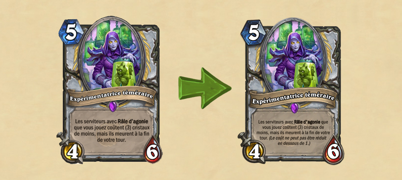 Équilibrage de l'Expérimentatrice téméraire prévu le 3 juin 2019