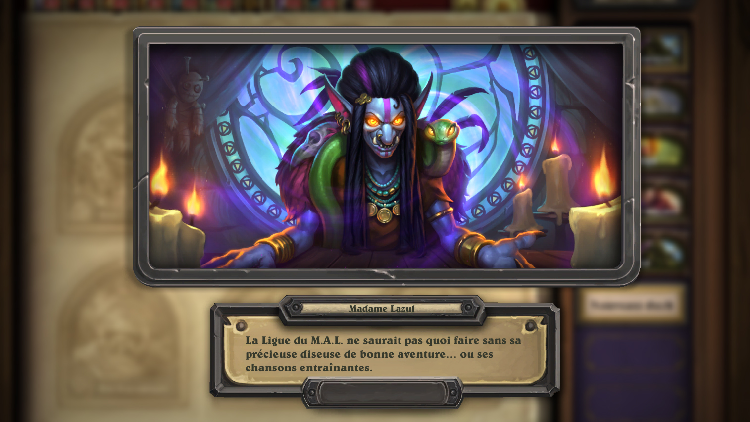 Madame Lazul, héroïne Prêtre alternative