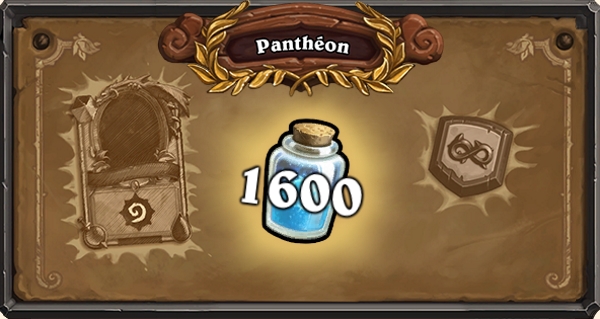hearthstone : gagner des poussieres avec le pantheon