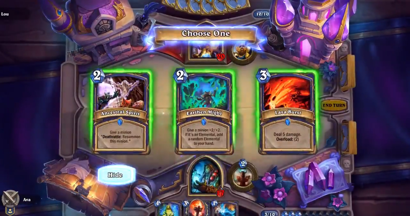 Choisissez un deuxième sort pour la carte horreur