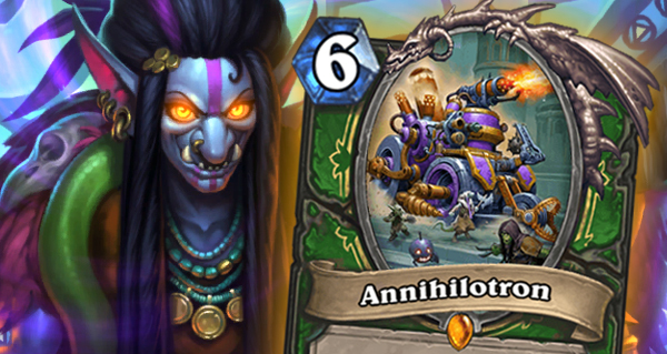 eveil des ombres : annihilotron, legendaire chasseur, manoeuvre de lazul