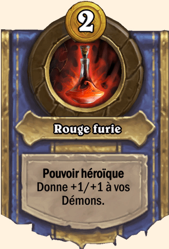 Pouvoir héroïque rouge furie