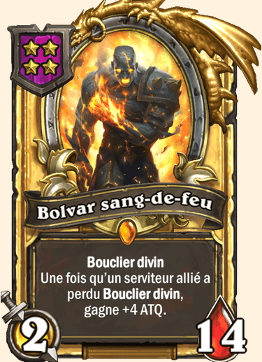 Carte champs de bataille dorée