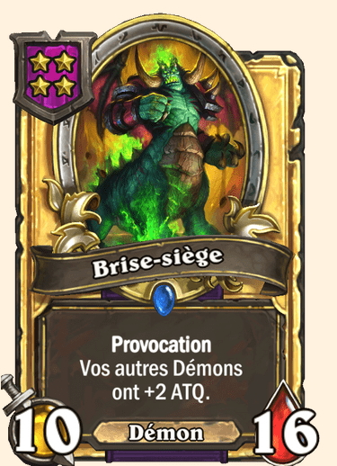 Carte champs de bataille dorée