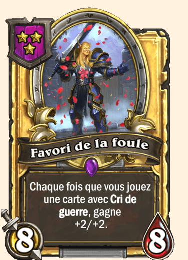 Carte champs de bataille dorée