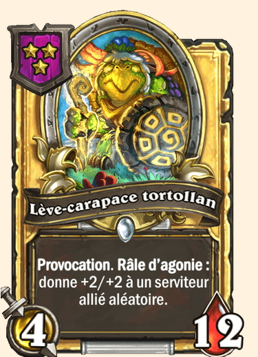 Carte champs de bataille dorée