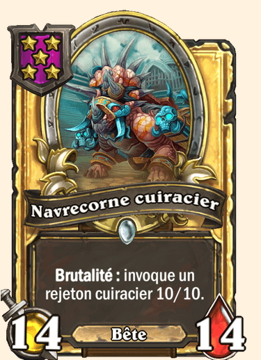 Carte champs de bataille dorée