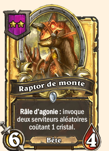 Carte champs de bataille dorée