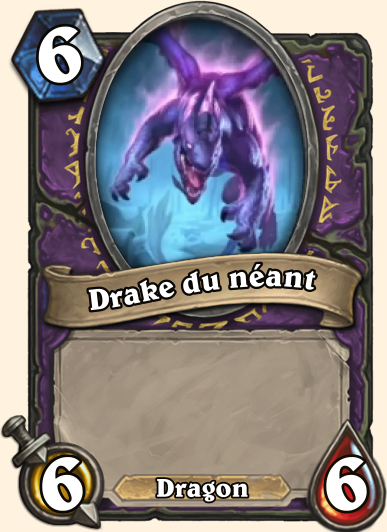 Drake du néant - Carte Hearthstone