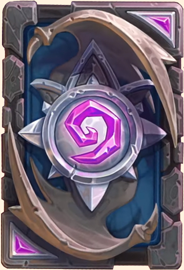 Dos de carte Hearthstone - Blizzcon 2019