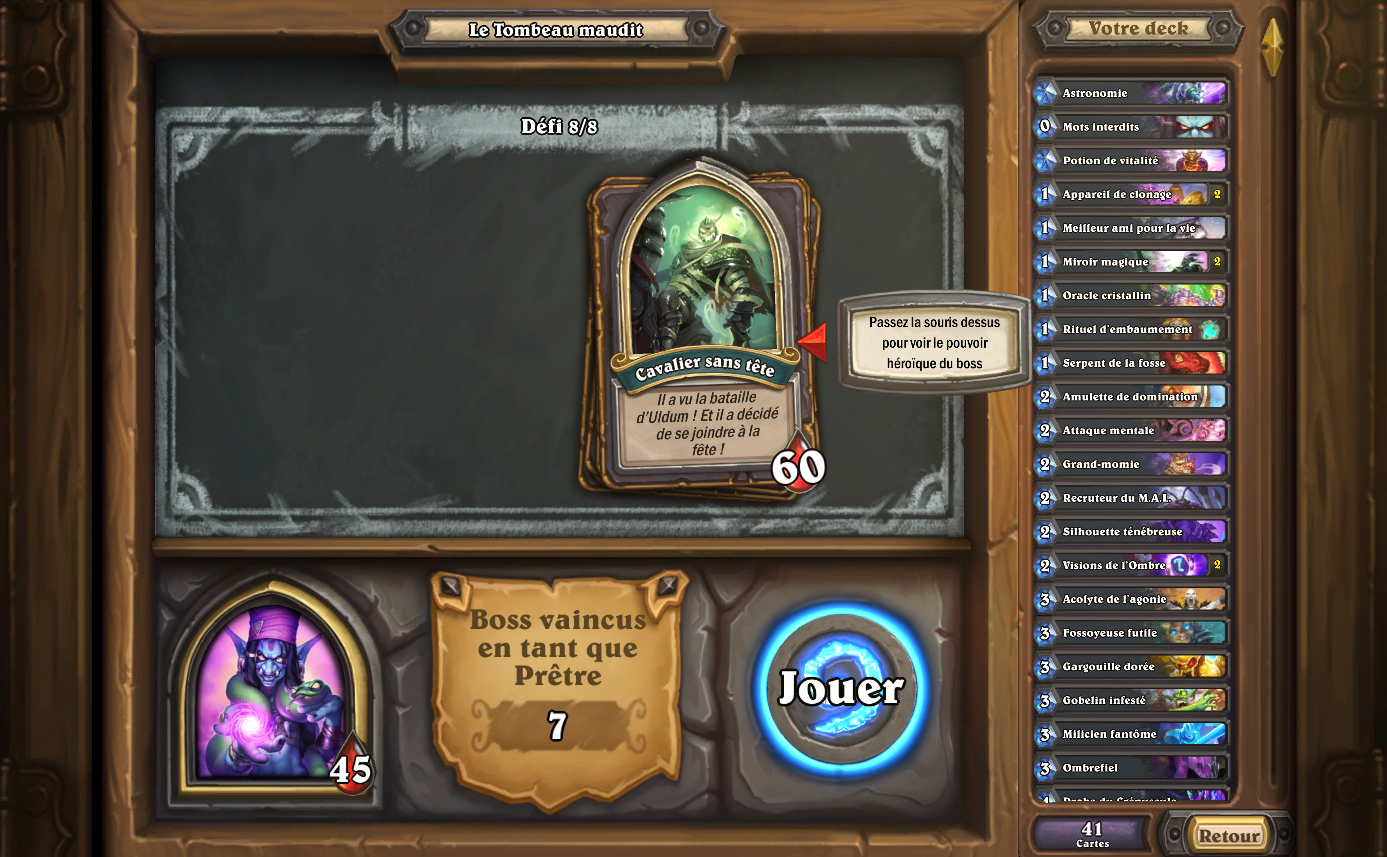 Affrontez les 8 boss du bras de fer de la semaine