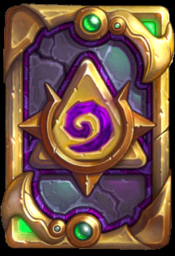 Dos de carte Hearthstone - Tombes de la Terreur Héroïque