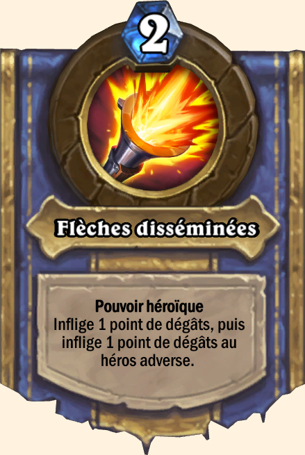 Pouvoir héroïque Flèches disséminées