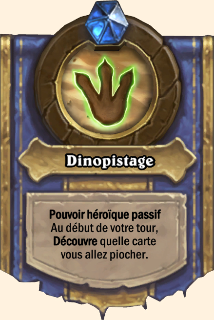 Pouvoir héroïque Dinopistage