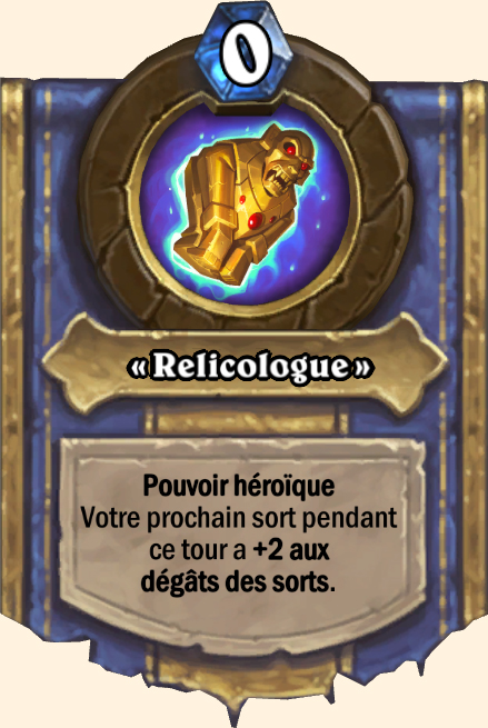 Pouvoir héroïque Relicologue