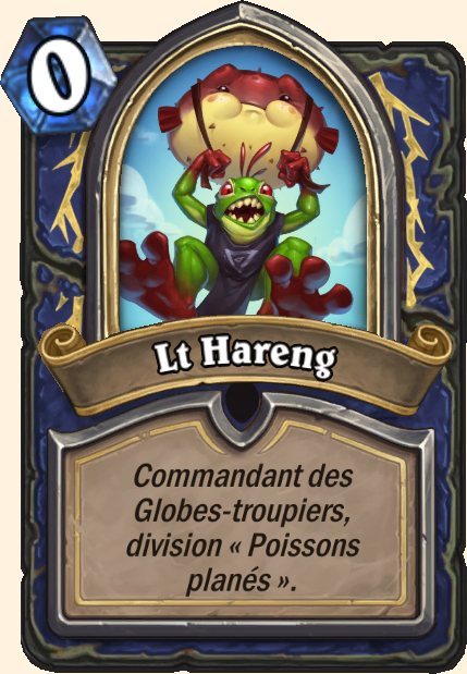 Boss Lt Hareng - Hearthstone Tombes de la Terreur