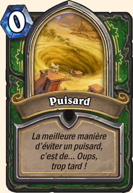 Boss Puisard - Hearthstone Tombes de la Terreur