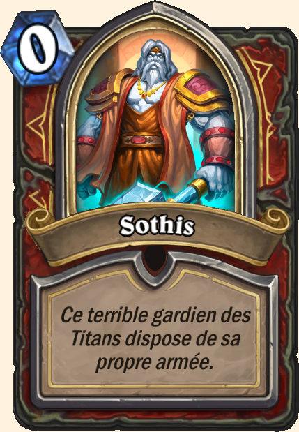 Boss Sothis - Hearthstone Tombes de la Terreur