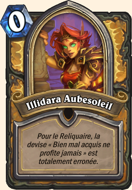 Boss Illidara Aubesoleil - Hearthstone Tombes de la Terreur