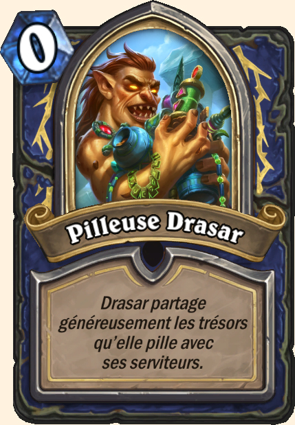 Boss Pilleuse Drasar - Hearthstone Tombes de la Terreur