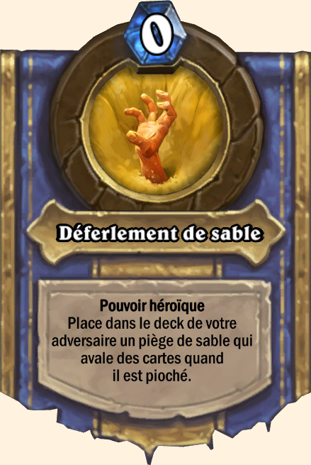 Pouvoir héroïque Déferlement de sable