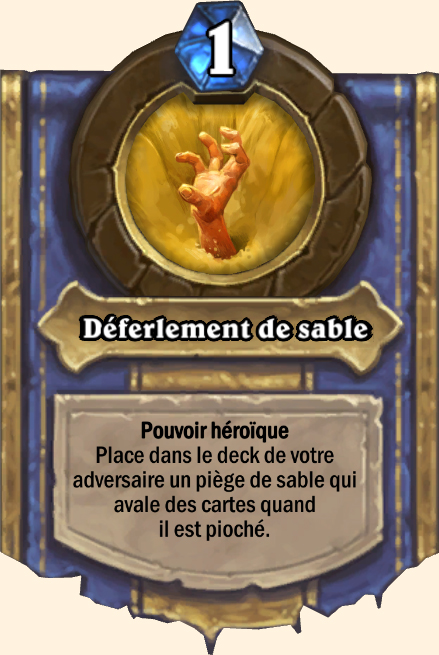 Pouvoir héroïque Déferlement de sable