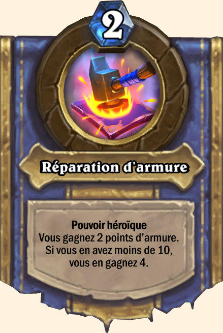 Pouvoir héroïque Réparation d'armure