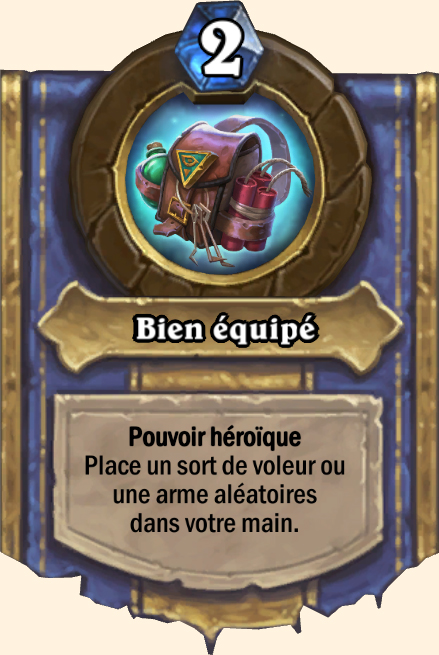 Pouvoir héroïque Bien équipé