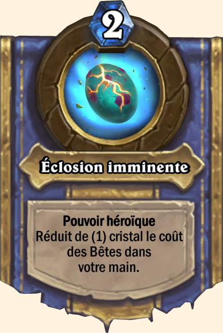 Pouvoir héroïque Eclosion imminente