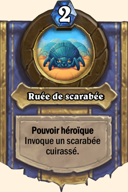 Pouvoir héroïque Ruée de scarabée
